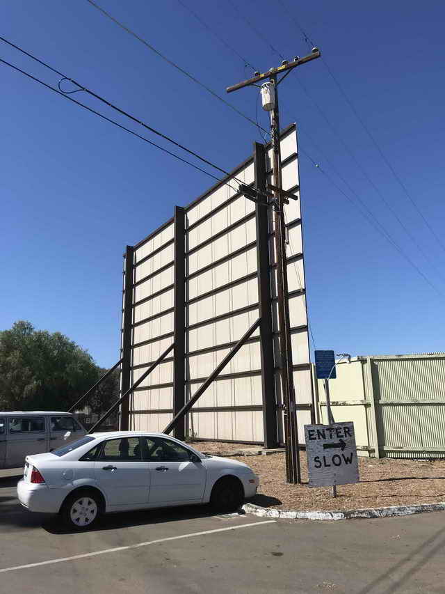 Santee Drive-In - 2018 Photo (newer photo)